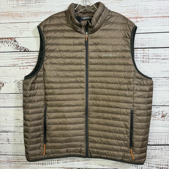 Eddie Bauer Other - Eddie Bauer Puffer down size 2X full zip Eb 700 Winter casual  vest